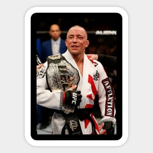 Georges 'Rush' St Pierre aka GSP Sticker